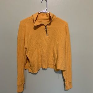 american eagle waffle long sleeve